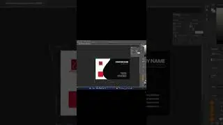 Simple Business Card Design [Speed Art] | Adobe Photoshop