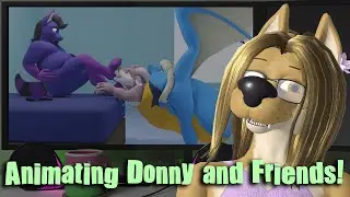 Animating Donny and friends!