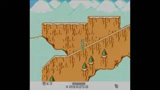Dendy (Famicom,Nintendo,Nes) 8-bit Cliffhanger Level 1 Прохождение