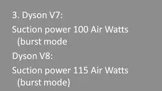 15 DIFFERENCE BETWEEN DYSON V7 AND V8.