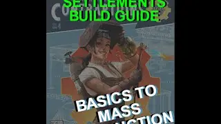 Basics to Mass Production. Fallout 4 Contraptions Settlements guide