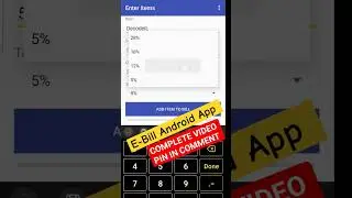 GST Billing App in android Studio Using Java (With Source Code) || Full Project
