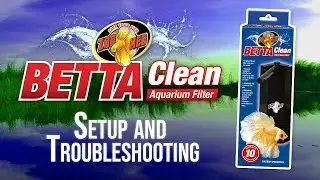 Betta Clean Submersible Aquarium Filter - Setup and Troubleshooting