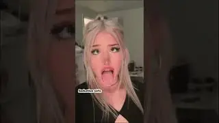 16 July , 2023 AHEGAO TIKTOK GIRL 🍬😊 Best ahegao face girl 