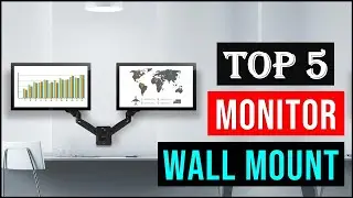 Best Monitor Wall Mount 2023 | Top 5 Best Monitor Arm Wall Mount - Buying Guide