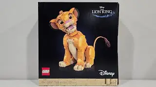 Lego Disney The Lion King Simba Buildable Character Set 43247 Review!
