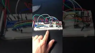 Raspberry Pi with a LED counter