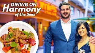 Harmony of the Seas Food Tour | Signature Dining + Best Free Eats!