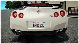 GTA IV Nissan GT R Black Edition Crash Testing HD