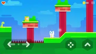 Super Phantom Cat 2: Lost Garden 2-4 (all secrets and chests)