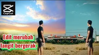 Cara membuat video merubah langit bergerak di aplikasi capcut