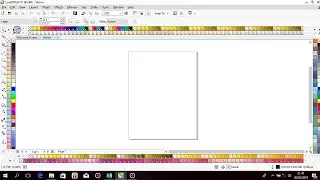 Cara memunculkan semua WARNA di Corel Draw X4,X5,X6,X7,X8