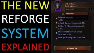 The new reforge system in Diablo Immortal explained (Short guide and discussion)