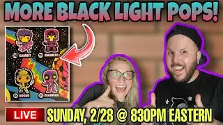 MORE BLACK LIGHT FUNKO POPS?! | Black Light Marvel Funko