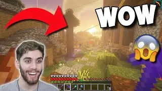 I Tried RTX Shaders On My 5 YEAR OLD MINECRAFT WORLD!!! - Minecraft Survival [
