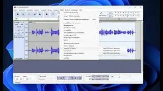 OpenVINO AI Funktionen Audacity Demo