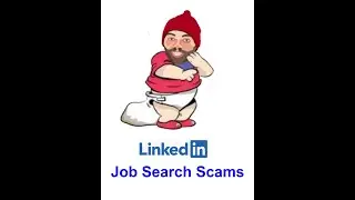 LinkedIn - Video Editor Job Search Scam @MonkeysWithSticks #jobsearch #scammer #linkedin
