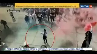 Прощание со школой в полицейской форме. Владивосток. 24.05.2019