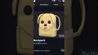( New Free Item ) How To Get Dog Backpack ROBLOX ( 2025 ) DeanOfficial YT