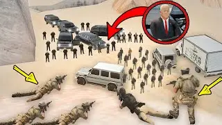 СПЕЦНАЗ ЗАМАНИЛ ПРЕЗИДЕНТА США В ЛОВУШКУ! ЭТО КОНЕЦ? GTA SAMP