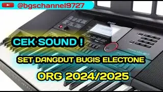CEK SOUND ! DANGDUT BUGIS ELECTONE - Versi : KN1400.