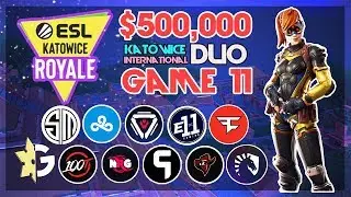 $500,000 🥊ESL Katowice Duo🥊 Game 11 Viewing Party (Fortnite)