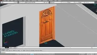 AUTOCAD 3D HOUSE  |  MAKING 3D DOORS