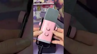 ASMR unbox + sound test the Fifine AM8 with me 💗