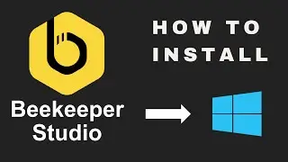 How to install Beekeeper Studio on Windows