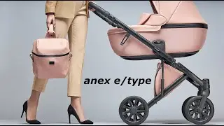 Anex e/type Peach CrN-12 (Розовый цвет) универсальная коляска