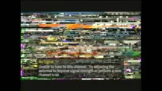 20 Minutes of DTV No Signal (VHS)
