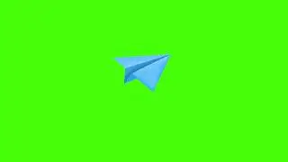 Airplane flying green screen effect video | Paper plane green screen video | green screen effects