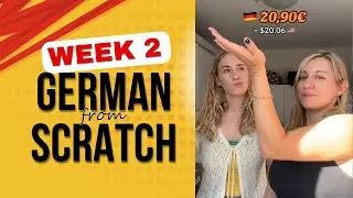 German from Scratch | Week 2 of Beginner A1 German Language Lessons with Janine and Gen