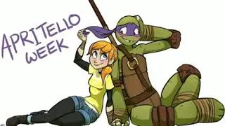 TMNT Donny & April/Донни и Эйприл/LOVE/ЛЮБОВЬ