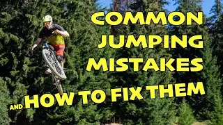 Common Jumping Mistakes... How to Fix Them! Helping my Husband to Jump Better | MTB Skills