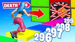 300 LEVEL DEFAULT DEATHRUN! (Fortnite)