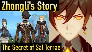 Genshin Impact - Zhongli Story Quest - Historia Antiqua (All Cutscenes)