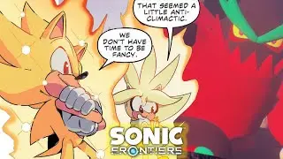 Zombot Sonic MUST transform into SUPER Sonic to defeat GIANT Zavok!