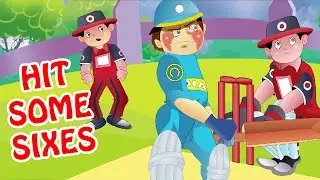 Hit Some Sixes | Animated Nursery Rhyme in English
