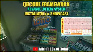 [QB/ESX] Advance Lottery System | Free FiveM Scripts | Installation & Showcase
