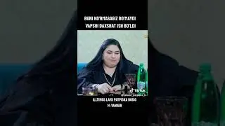 Xalima Ibragimova chotki tv da Qodirali janjali