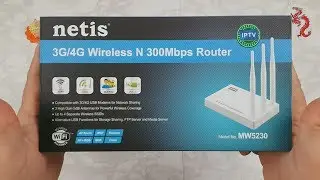 NETIS MW5230 //Отличный  WI-FI роутер из Шеньчженя