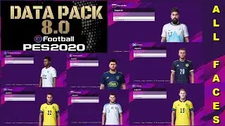 PES 2020 DLC 8.0 ALL FACES / TODAS AS FACES / RVGRAPHA