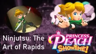 Princess Peach Showtime 2 |  Ninja Peach | Ninjutsu |100% Only One Hit Allowed, No Extra Hearts