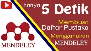 Cara Membuat Daftar Pustaka Menggunakan Mendeley dalam 5 Detik