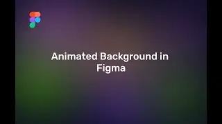 How to create animated mesh gradient background in figma | interactive component.