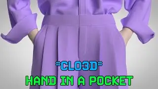 CLO3D | Hand In A Pocket