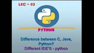 DIFFERENCES BETWEEN C , JAVA , PYTHON || DIFFERECES BETWEEN PROGRAMMING LANGUAGES