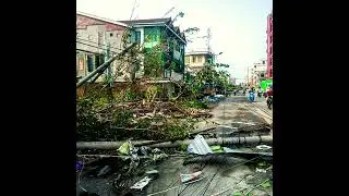 Cyclone hits Myanmar #myanmar