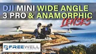 DJI Mini 3 Wide Angle and Anamorphic Lenses